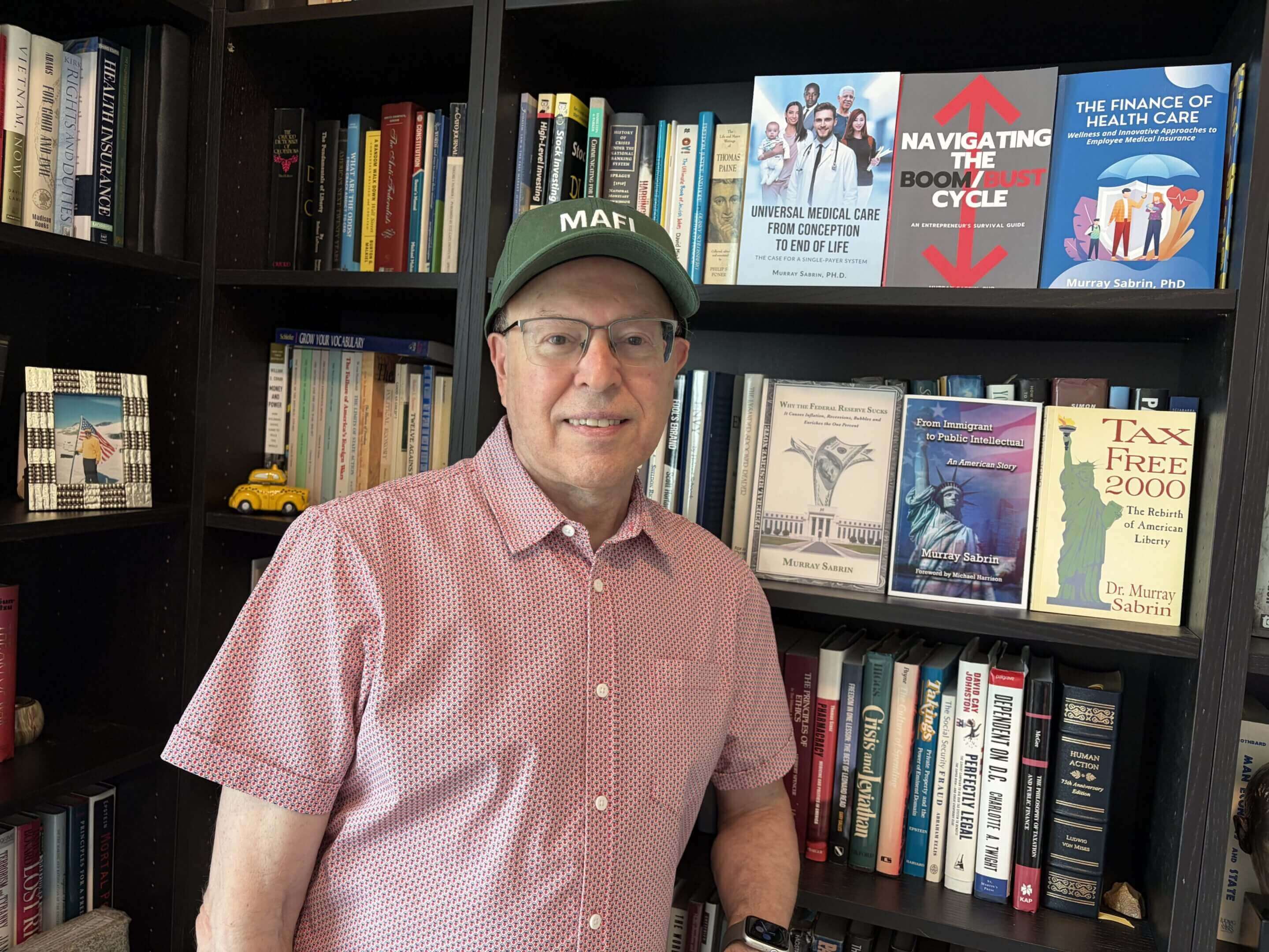Dr. Murray Sabrin prepares for the unfolding financial crisis.