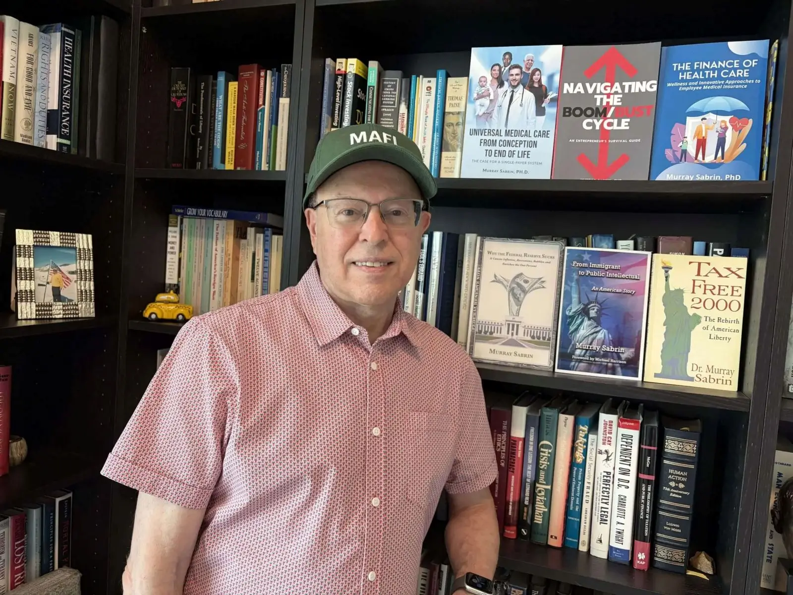 Dr. Murray Sabrin prepares for the unfolding financial crisis.